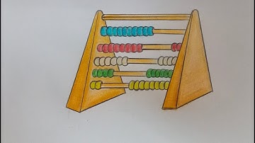 How to draw very easy #Abacus drawing for childrens//easy drawing//Vel