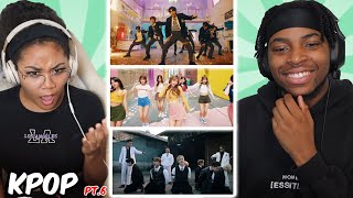 REACTING TO KPOP (ENHYPEN , TWICE , STRAY KIDS , BLACKPINK and More! ) - PART 6