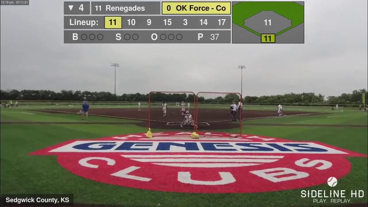 Kansas Renegades PaullForney vs 18U Oklahoma Force Coil (2021.07.11