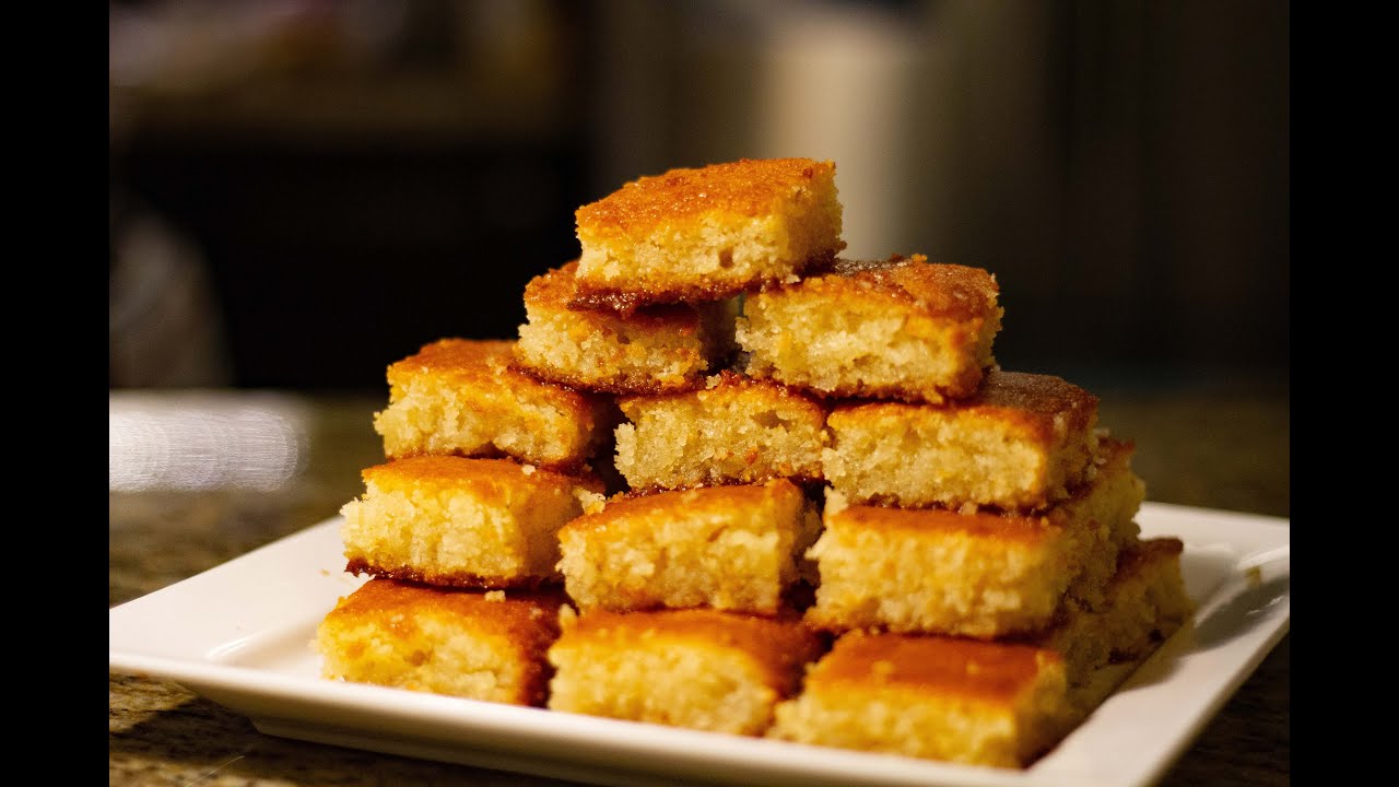 Basbousa Coconut Recipe | بسبوسة جوز الهند طريقة سهلة