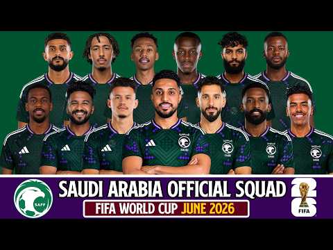 apa888 x 868toto - 🇸🇦 Skuad Resmi Piala Dunia 2026 Arab Saudi | 26 Pemain yang Terpilih!