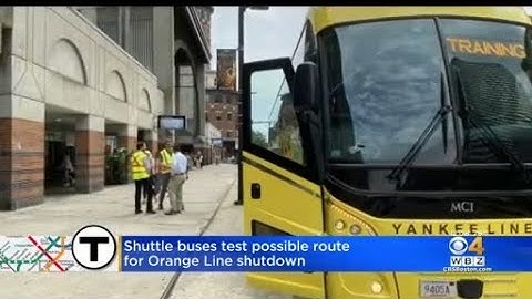 Orange Line prepares for shutdown