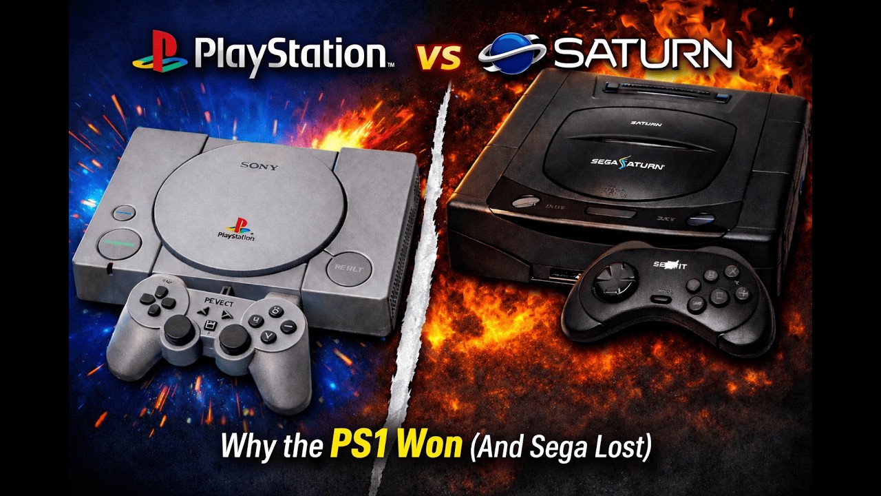 PLAYSTATION vs SATURN | why did the most loved console lose?