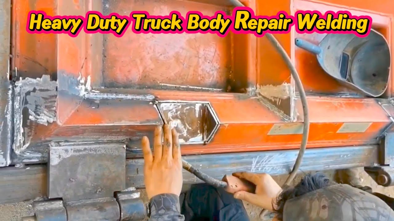 Heavy Duty Truck Body Repair Welding: Step-by-Step Professional Tutorial | Abir Riyad fun