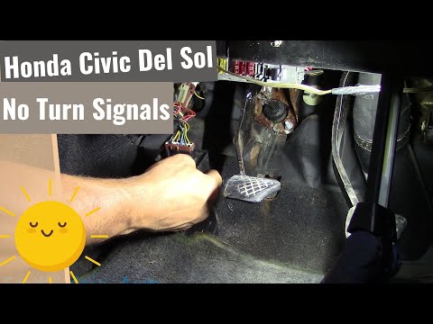 Honda Civic Del Sol: No Turn Signals