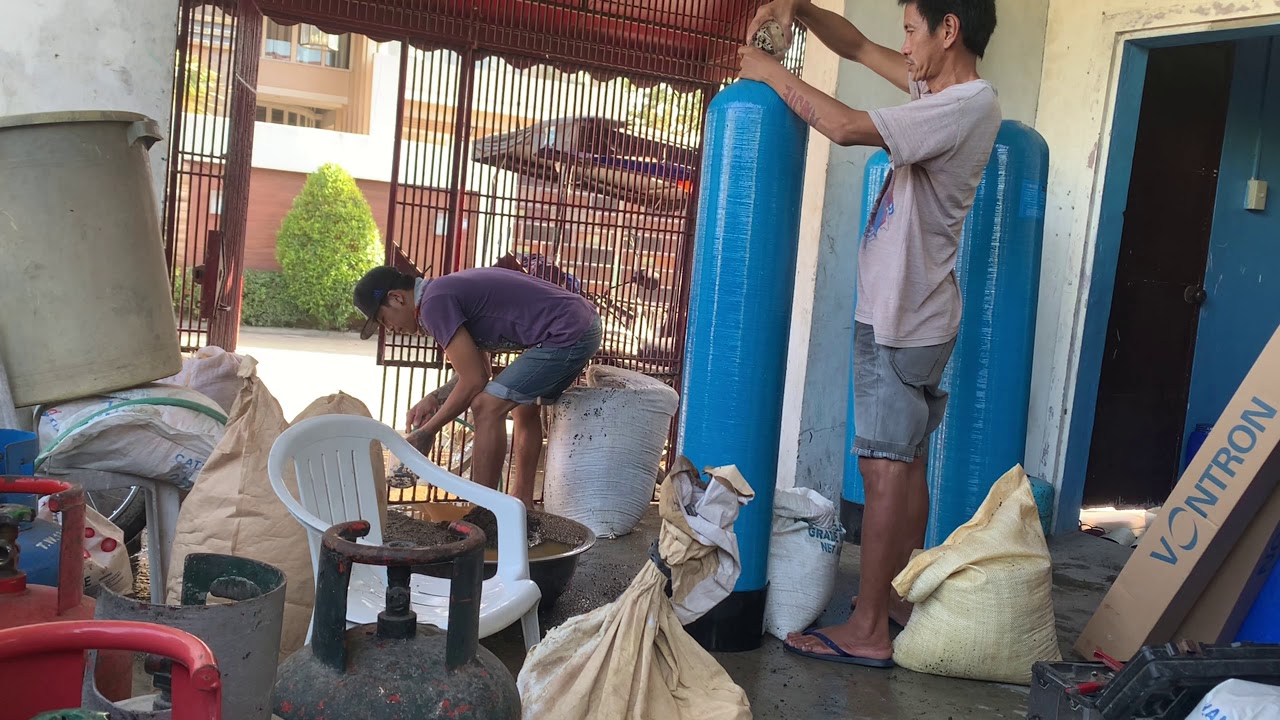 Water station rehab & replacement of membrane and filters