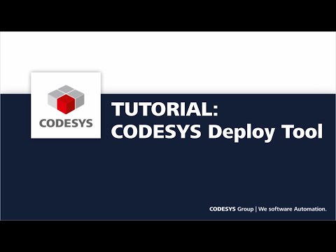 Tutorial: CODESYS Deploy Tool - Deutsch