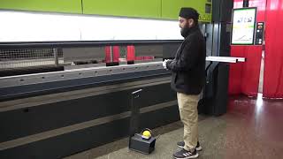 Watch How Safandarley Electric Press Brakes Make Parts Faster