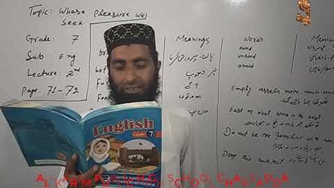 Unit 7 "Lecture 2nd" (Page 71,72)