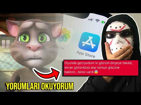 MY TALKING TOM'U İNDİRENLERİN YORUMLARINI OKUDUM! (Şok Olacaksınız !!!)