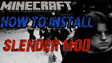 Minecraft: How To Install SLENDER!!! Mod (Mac)