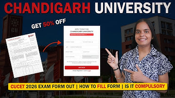 CUCET 2026 Registration Open | CUCET 2026 Form Filling Process| CUCET Exam 2026 Syllabus| CUCET 2026