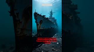 “Hidden World War Shipwreck Revealed! Secrets Beneath the Ocean”#shorts #oceanmystery