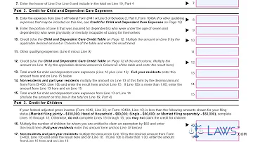 Form D 400TC Individual Income Tax Return