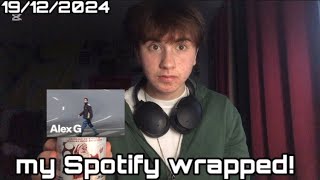 my Spotify wrapped (2024)