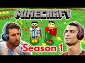 Messi  ronaldo play minecraft full season 1