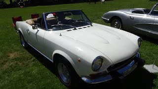 1974 Fiat 124 Sport Spider 1800 - Exterior and Interior - Oldtimer-Meeting Baden-Baden 2022