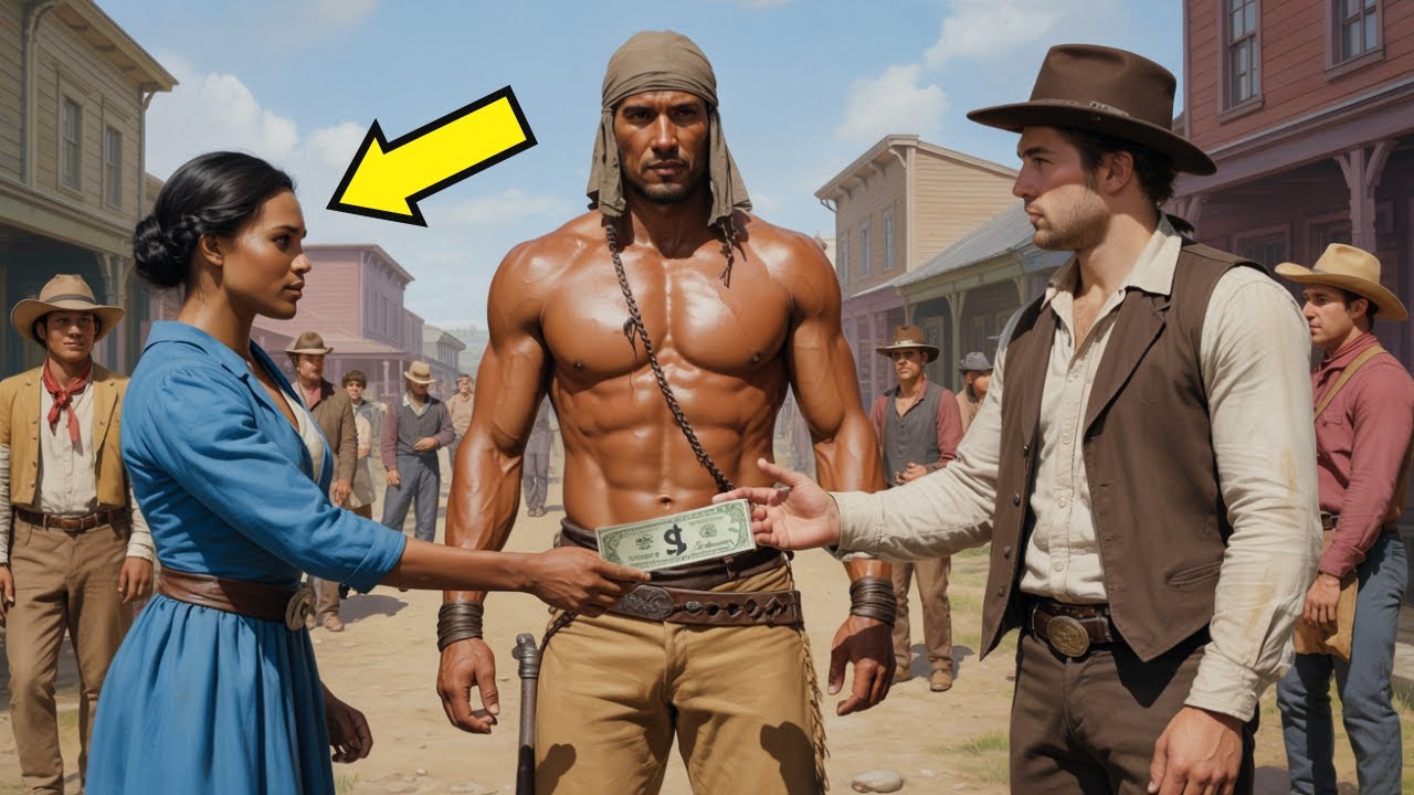 Widow Hasn't Touched a Man in 15 Years, Until She Paid $1 For a Muscular Native Man at the Auction