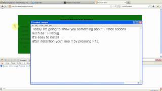 firefox addons part 1