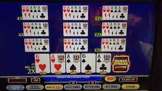 Deuces Wild Bonus Ultimate X Bonus Streak! Video Poker Adventures 147 • The Jackpot Gents