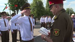 Выпуск офицеров Военной академии Республики Беларусь