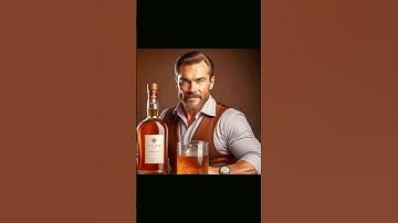 Drinks as humans generated using AI - Part 2 #shorts #ai #art