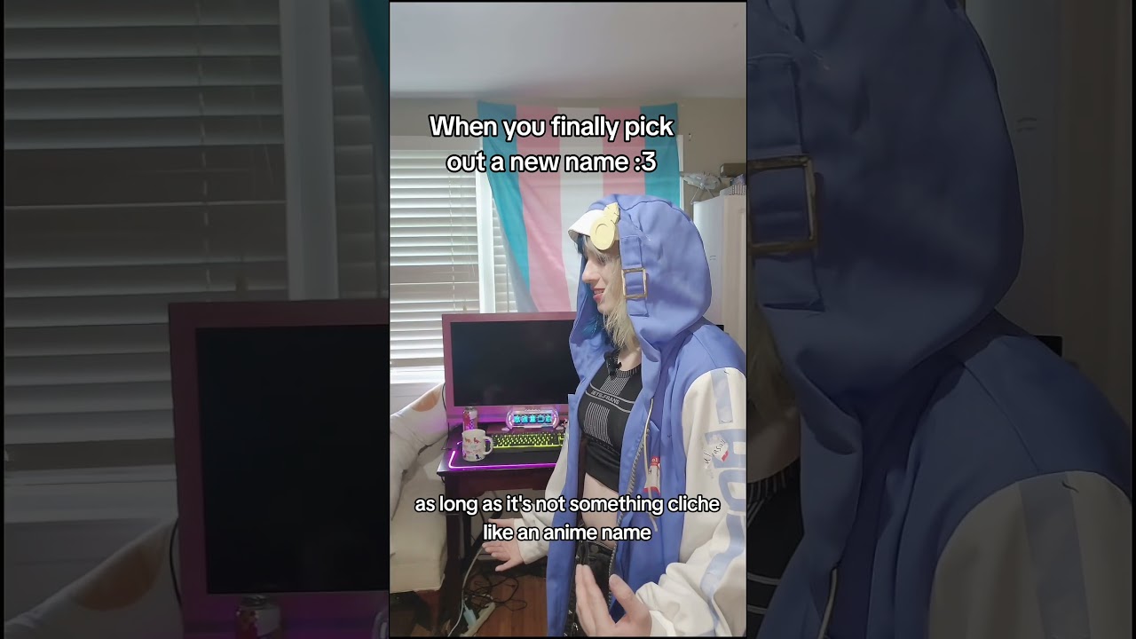 When you finally pick a new name :3 