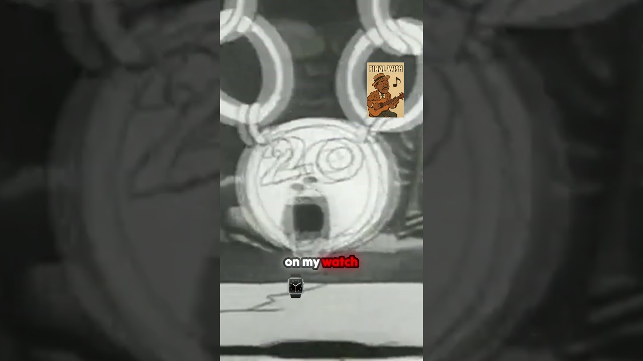 “Vintage Cartoon Magic: The Bluesman’s Last Song” 