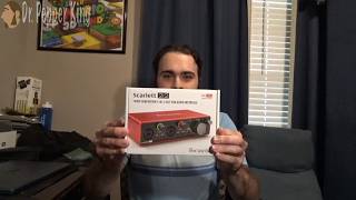 Dr. Pepper King's Experience With The Focusrite 2i2 Audio Interface