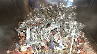 Scrap Metal Shredder Machine, Metal Shredding, Metal Crushing, Scrap Shredder, #MetalCrusherMachine