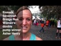 Savannah Bridge Run women's Double Pump Winner Asher Henry