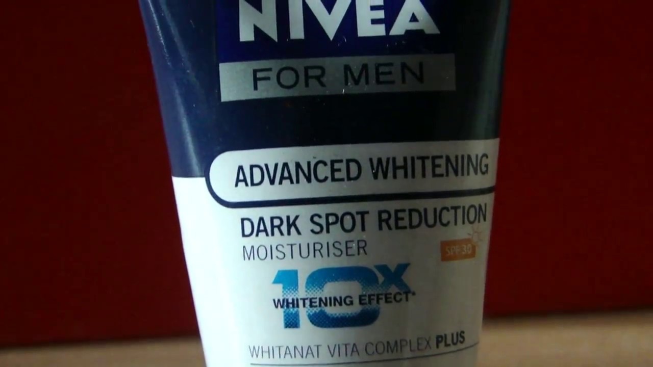 Nivea Men Dark spot Reduction & Advanced Whitening Moisturiser Review - Glam & Swag
