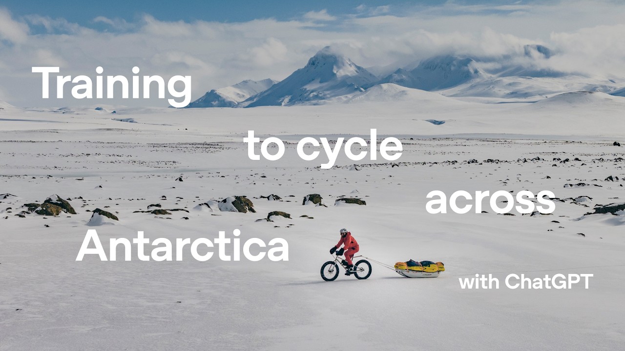 Training to cycle across Antarctica | with ChatGPT