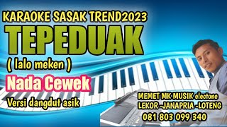karaoke sasak trend_TEPEDUAK_nada cewek_arr @MEMET_MK_