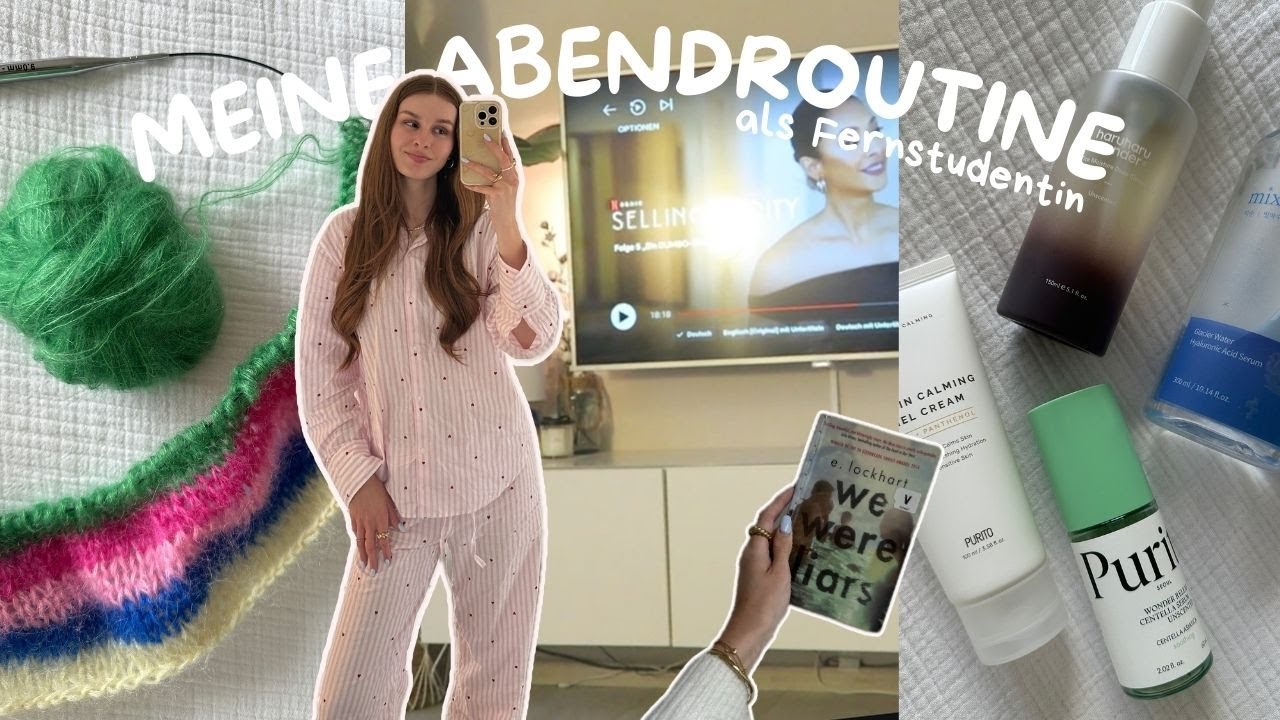 Meine Abendroutine als Fernstudentin🌝  || Celina