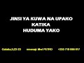 JINSI YA KUWA NA UPAKO KATIKA HUDUMA YAKO Mwl Petro