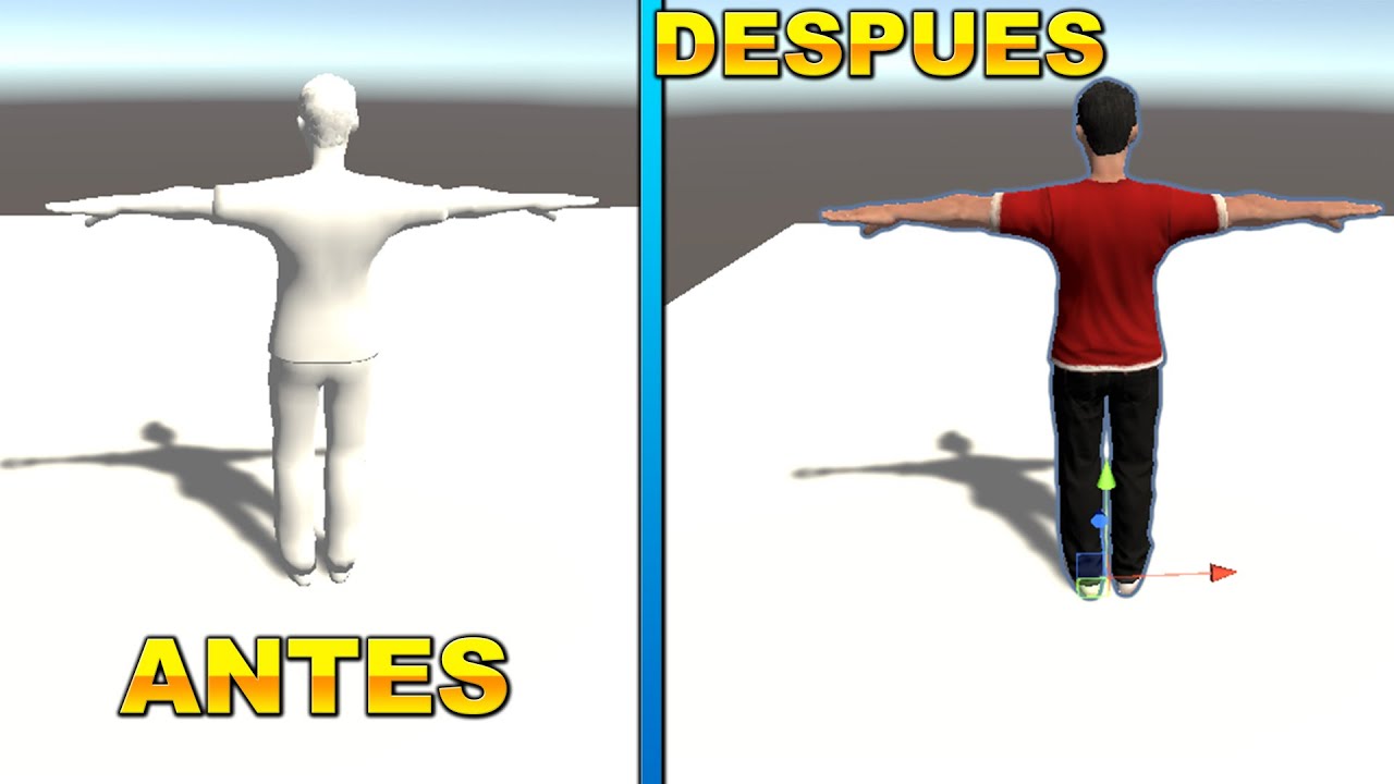 Cómo cargar las texturas en Unity 3d - YouTube
