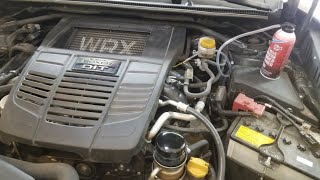 2015+ Subaru WRX Top End and Intake Valve Cleaning - GDI Decarbonization
