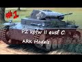Сборка модели Pz kpfw II ausf C от ARK Models. Часть 1