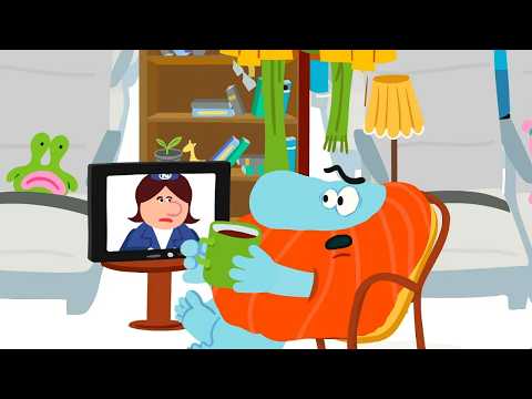 Beardy Bodo - Lost Luggage - funny cartoons for kids