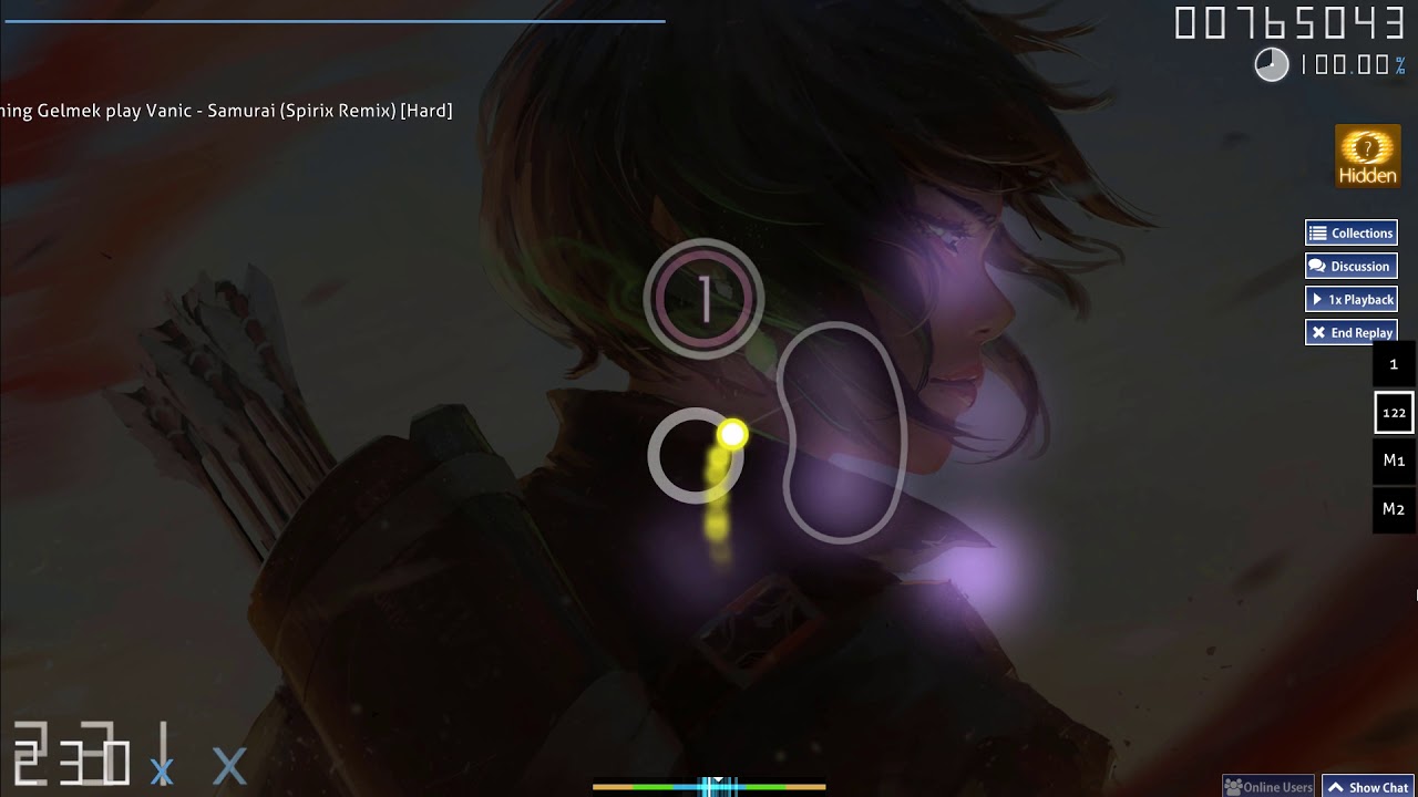 [Osu!] Vanic - Samurai (Spirix Remix) // Easy SS+ - YouTube