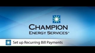 Set up Recurring Bill Payments