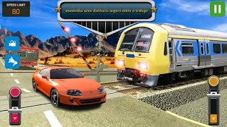 Jogo de trem - City Train Driver Simulator screenshot 1