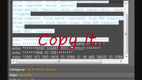 How to script in cs 1.6 *No download*