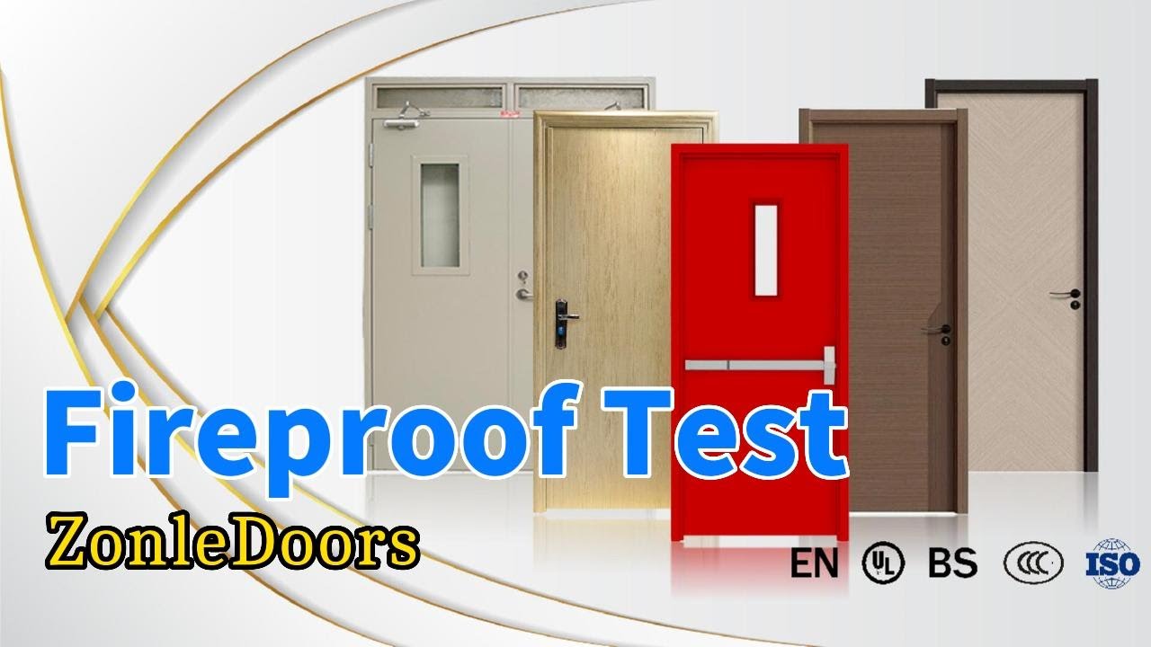 Review: Interior HPL Ply MDF Fireproof Wooden Doors Test From Chinese Top 10 Fire Doors Manufacturer