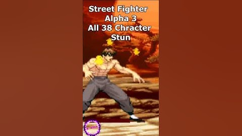 SFA3 All Stun Poses in 1 minute #sfa3 #stun