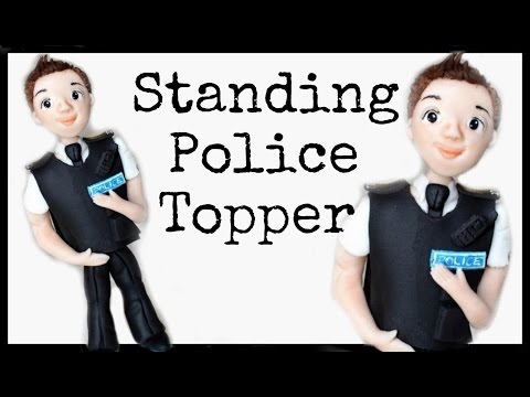 modelling-a-gumpaste-police-officer