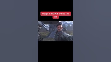 Imagine if MW2 ended like this