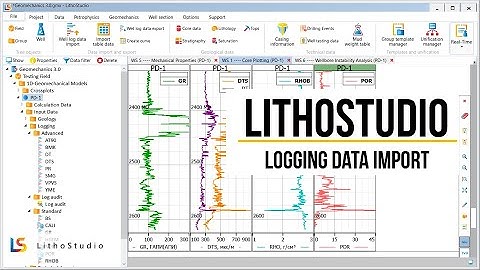 1-1 Logging Data Import in LithoStudio