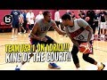 Usa basketball crazy 1 on 1 drill kevin durant vs paul george  more